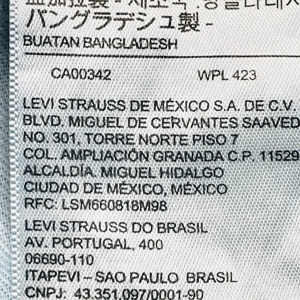 Levi's Jeans Mens 505 Regular Straight Jeans Men 40x32 Medium‎ Wash Blue Denim